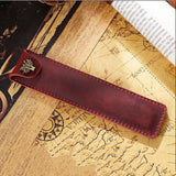 Maxbell Pen Protective Sleeve Easy to Use Pen Storage Organizer Waterproof Pen Pouch Red