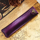 Maxbell Pen Protective Sleeve Easy to Use Pen Storage Organizer Waterproof Pen Pouch Violet