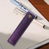 Maxbell Pen Protective Sleeve Easy to Use Pen Storage Organizer Waterproof Pen Pouch Violet