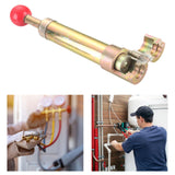 Maxbell Corrugated Pipe Interface Maker Hand Push for Kitchen Repairing Professional For Pipe DIA 16mm