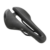 Maxbell Bicycle Saddle Waterproof Hollow Sturdy Bicycle Seat for Exercise Bike Women Black