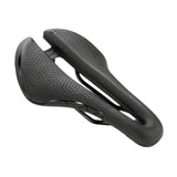 Maxbell Bicycle Saddle Waterproof Hollow Sturdy Bicycle Seat for Exercise Bike Women Black