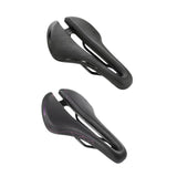 Maxbell Bicycle Saddle Waterproof Hollow Sturdy Bicycle Seat for Exercise Bike Women Black