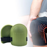 Maxbell 1 Pair EVA Foam Gardening Knee Pads Waterproof Knee Protector for Homeowners Green
