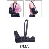 Maxbell Arm Sling for Women Men Ergonomically Arm Support Strap Shoulder Immobilizer L