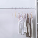 Maxbell 30Pcs Baby Clothes Hangers Coats Organization Flocked Velvet Clothes Hangers beige