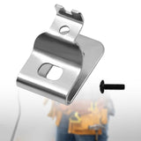 Maxbell Belt Clip Hook with Screw Replacement Drill Driver Belt Clip for Power Tools 28x43.5x32mm