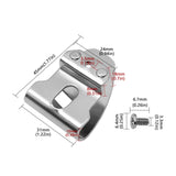 Maxbell Belt Clip Hook with Screw Replacement Drill Driver Belt Clip for Power Tools 31x45x18mm