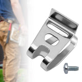 Maxbell Belt Clip Hook with Screw Replacement Drill Driver Belt Clip for Power Tools 23.5x46.5mm
