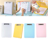 Maxbell Clipboard with Storage Heavy Duty Clipboard Folder for Work Classroom Office clear