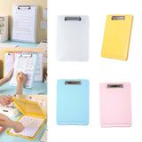 Maxbell Clipboard with Storage Heavy Duty Clipboard Folder for Work Classroom Office clear