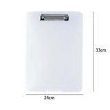 Maxbell Clipboard with Storage Heavy Duty Clipboard Folder for Work Classroom Office clear