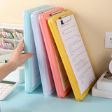 Maxbell Clipboard with Storage Heavy Duty Clipboard Folder for Work Classroom Office clear