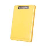 Maxbell Clipboard with Storage Heavy Duty Clipboard Folder for Work Classroom Office yellow