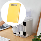 Maxbell Clipboard with Storage Heavy Duty Clipboard Folder for Work Classroom Office yellow