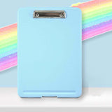 Maxbell Clipboard with Storage Heavy Duty Clipboard Folder for Work Classroom Office blue