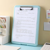 Maxbell Clipboard with Storage Heavy Duty Clipboard Folder for Work Classroom Office blue