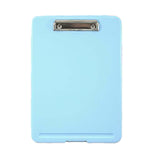 Maxbell Clipboard with Storage Heavy Duty Clipboard Folder for Work Classroom Office blue