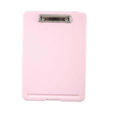 Maxbell Clipboard with Storage Heavy Duty Clipboard Folder for Work Classroom Office pink
