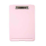 Maxbell Clipboard with Storage Heavy Duty Clipboard Folder for Work Classroom Office pink