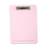 Maxbell Clipboard with Storage Heavy Duty Clipboard Folder for Work Classroom Office pink
