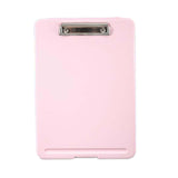 Maxbell Clipboard with Storage Heavy Duty Clipboard Folder for Work Classroom Office pink