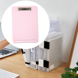 Maxbell Clipboard with Storage Heavy Duty Clipboard Folder for Work Classroom Office pink