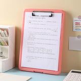 Maxbell Clipboard with Storage Heavy Duty Clipboard Folder for Work Classroom Office pink