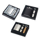 Maxbell Hip Flasks Set Flasks Portable Pocket Flasks for Camping Travel Hiking gray net