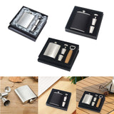 Maxbell Hip Flasks Set Flasks Portable Pocket Flasks for Camping Travel Hiking gray net