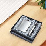 Maxbell Hip Flasks Set Flasks Portable Pocket Flasks for Camping Travel Hiking gray net