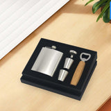 Maxbell Hip Flasks Set Flasks Portable Pocket Flasks for Camping Travel Hiking with opener