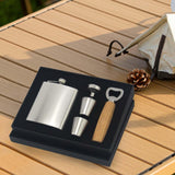 Maxbell Hip Flasks Set Flasks Portable Pocket Flasks for Camping Travel Hiking with opener