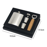 Maxbell Hip Flasks Set Flasks Portable Pocket Flasks for Camping Travel Hiking with opener