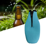 Maxbell Beer Bottle Insulator Sleeve Beer Bottle Coolers Cover for Outdoor Activities Light Blue