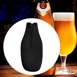 Maxbell Beer Bottle Insulator Sleeve Beer Bottle Coolers Cover for Outdoor Activities Black