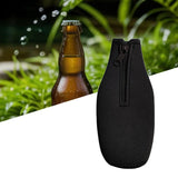 Maxbell Beer Bottle Insulator Sleeve Beer Bottle Coolers Cover for Outdoor Activities Black