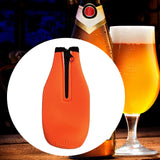 Maxbell Beer Bottle Insulator Sleeve Beer Bottle Coolers Cover for Outdoor Activities Orange