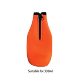 Maxbell Beer Bottle Insulator Sleeve Beer Bottle Coolers Cover for Outdoor Activities Orange