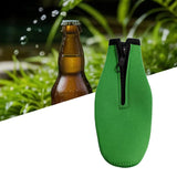 Maxbell Beer Bottle Insulator Sleeve Beer Bottle Coolers Cover for Outdoor Activities Dark Green