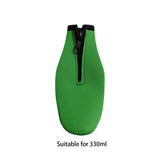 Maxbell Beer Bottle Insulator Sleeve Beer Bottle Coolers Cover for Outdoor Activities Dark Green
