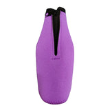 Maxbell Beer Bottle Insulator Sleeve Beer Bottle Coolers Cover for Outdoor Activities Purple