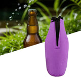 Maxbell Beer Bottle Insulator Sleeve Beer Bottle Coolers Cover for Outdoor Activities Purple