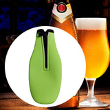 Maxbell Beer Bottle Insulator Sleeve Beer Bottle Coolers Cover for Outdoor Activities Light Green