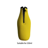 Maxbell Beer Bottle Insulator Sleeve Beer Bottle Coolers Cover for Outdoor Activities Yellow