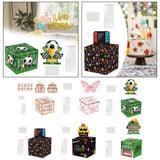 Maxbell Birthday Money Drawer Money Gift Boxes for Cash with Pull Out for Adults Men Pink cake