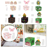 Maxbell Birthday Money Drawer Money Gift Boxes for Cash with Pull Out for Adults Men Pink cake
