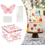 Maxbell Birthday Money Drawer Money Gift Boxes for Cash with Pull Out for Adults Men Butterfly