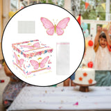 Maxbell Birthday Money Drawer Money Gift Boxes for Cash with Pull Out for Adults Men Butterfly
