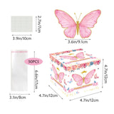 Maxbell Birthday Money Drawer Money Gift Boxes for Cash with Pull Out for Adults Men Butterfly